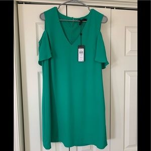 BCBG dress. Emerald green. Lined. Size 8